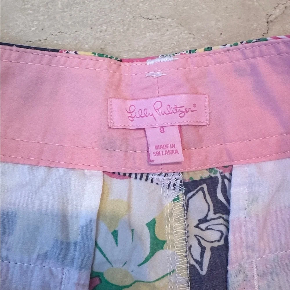 Lilly Pulitzer Callahan Shorts Size 8 - Picture 4 of 4